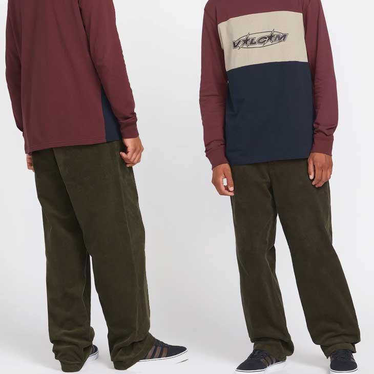 VOLCOM ボルコム パンツ コーデュロイパン チノ 2024秋冬 VOLCOM ボルコム パンツ コーデュロイパン チノ 2024秋冬