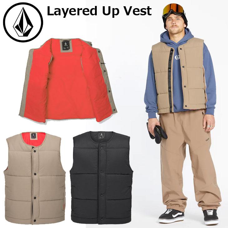 AA 24-25 VOLCOM ボルコム ベスト スノーボード Mens Layered Up AA 24-25 VOLCOM ボルコム ベスト スノーボード Mens Layered Up