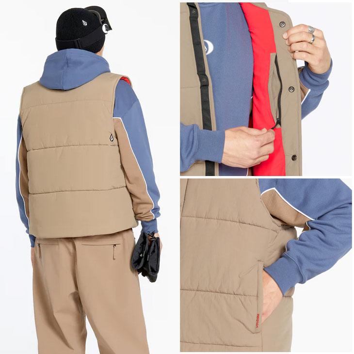 AA 24-25 VOLCOM ボルコム ベスト スノーボード Mens Layered Up AA 24-25 VOLCOM ボルコム ベスト スノーボード Mens Layered Up