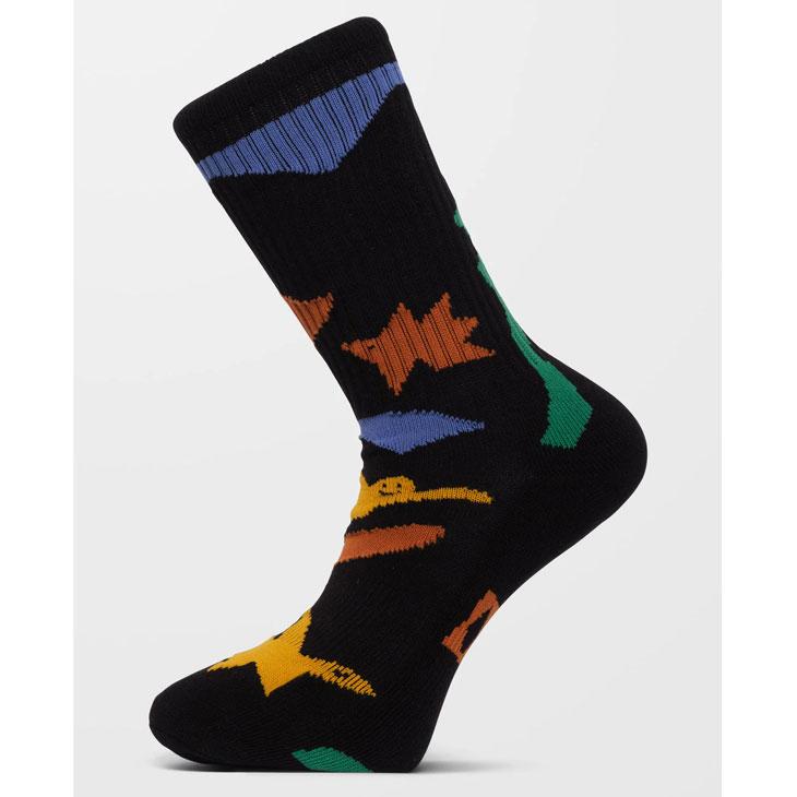 ボルコム VOLCOM ソックス 靴下 2024春夏 Arthur Longo Socks D6312450｜fleaboardshop01｜03