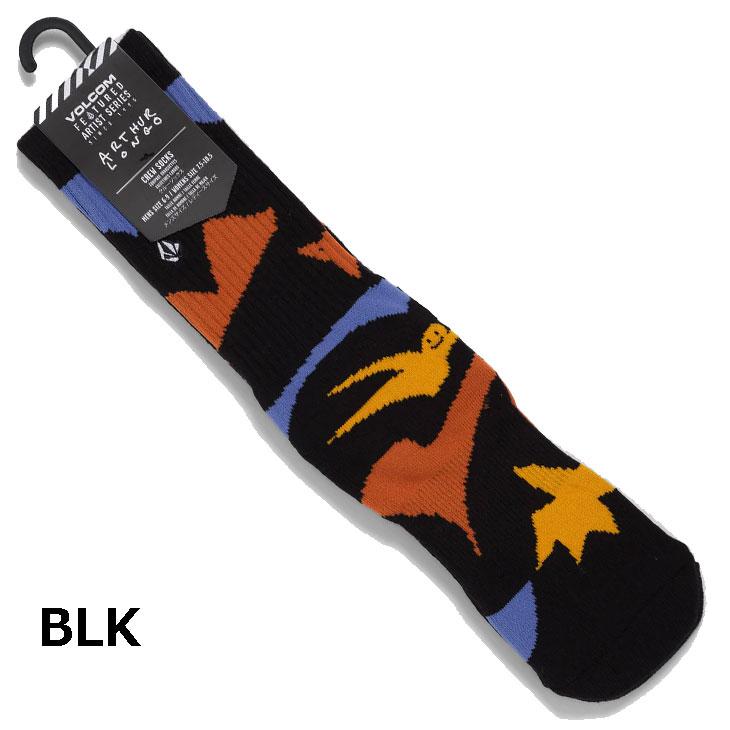 ボルコム VOLCOM ソックス 靴下 2024春夏 Arthur Longo Socks D6312450｜fleaboardshop01｜04