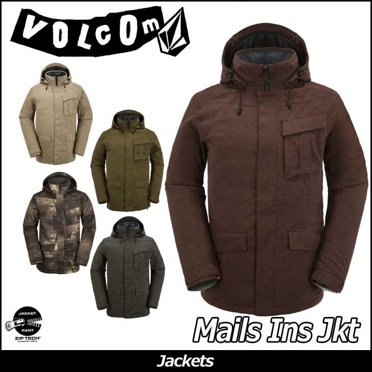 VOLCOM ボルコム スノーボードウェア 15-16 Mails Ins Square jacket【在庫処分】ジャケット 【返品種別OUTLET】｜fleaboardshop01