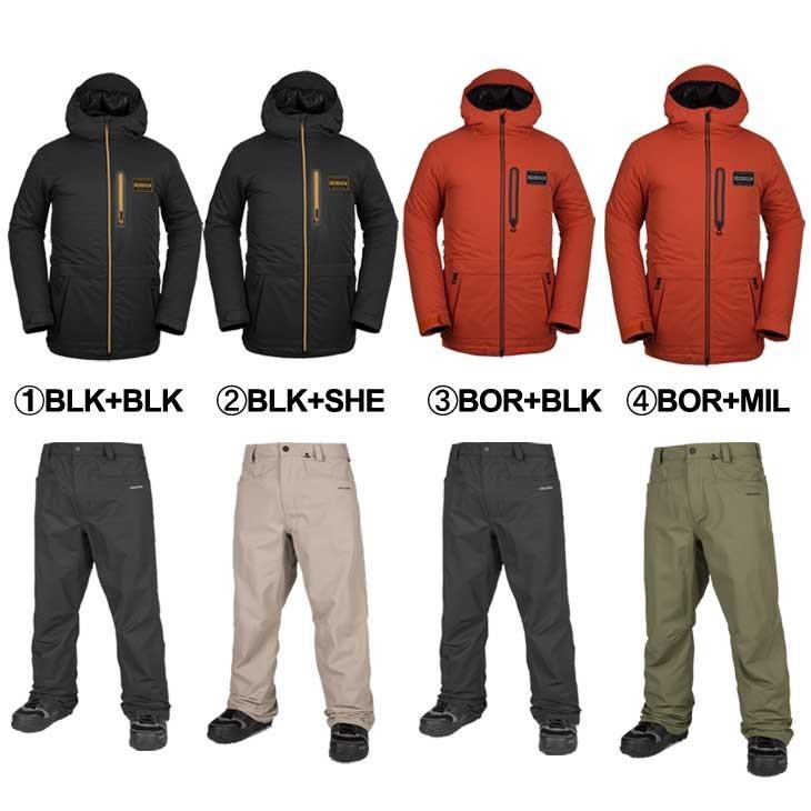 VOLCOM 18-19 ボルコム メンズ ウェア 上下セット スノー ボード VOLCOM 18-19 ボルコム メンズ ウェア 上下セット スノー ボード