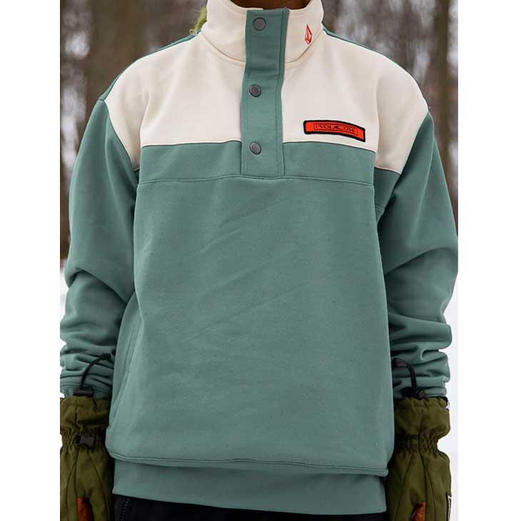 22-23 VOLCOM ボルコム 撥水 プルオーバー  MENS She Crew Fleece フリース G4652302  ship1_2