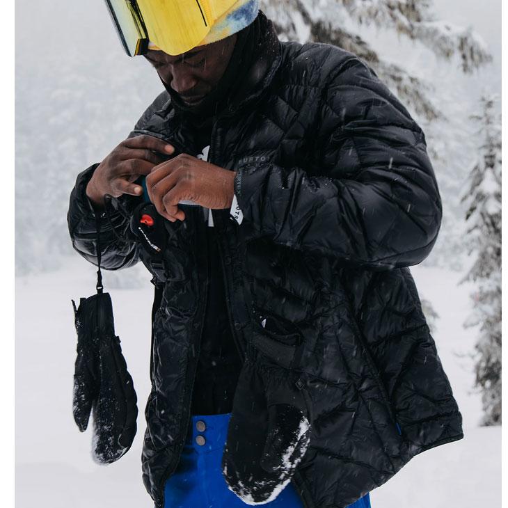 23-24 BURTON バートン メンズ  AK Baker Ultralight Down Jacket  ベイカー ウルトラライト ダウン ジャケット  ship1【返品種別OUTLET】の画像
