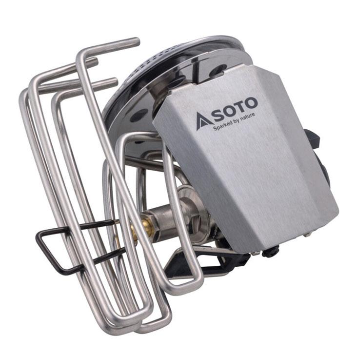 SOTO ソト コンパクト シングル バーナー ガスコンロ レギュレーター