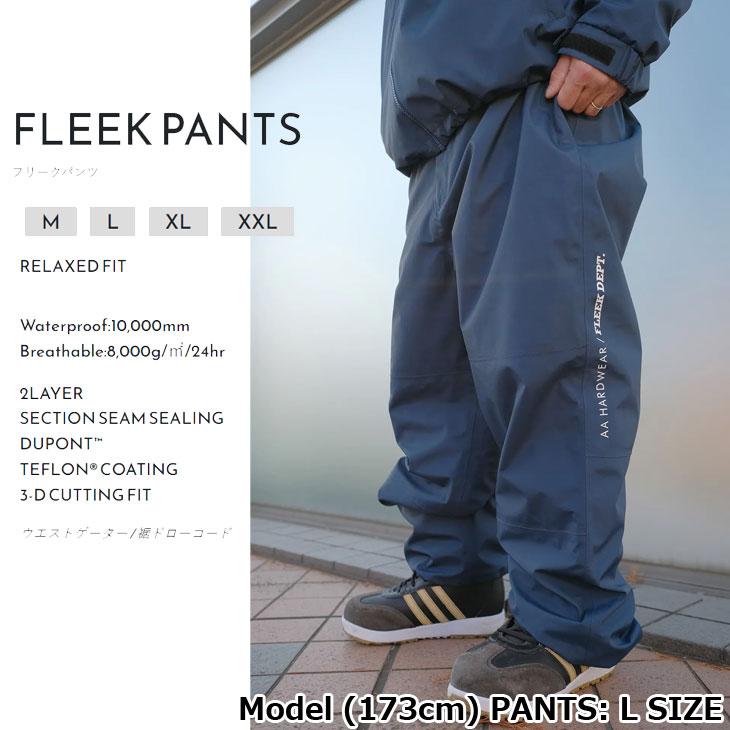 24-25 AA ダブルエー スノーボード ウエア ユニセックス  FLEEK PANTS / FLEEK DEPT COLLECTION    ship1【返品種別OUTLET】の画像