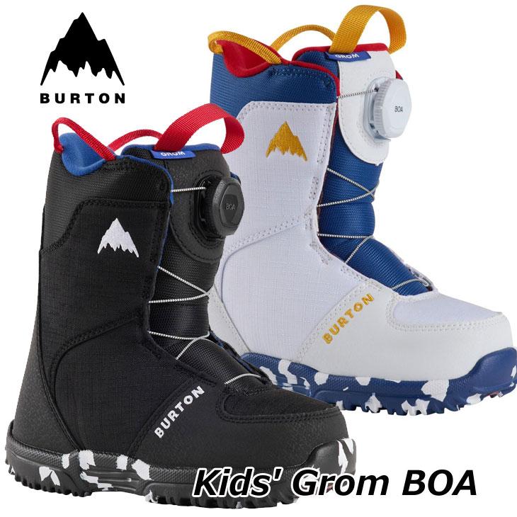 【新品】キッズ BURTON GROM BOA 24-25モデル BURTON（バートン） 24-25 BURTON スノーボード ブーツ キッズ Kids