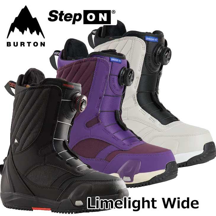 新品　Burton ライムライト ステップオン　ワイド　 レディース BURTON（バートン） 24-25 BURTON レディース Women's Limelight