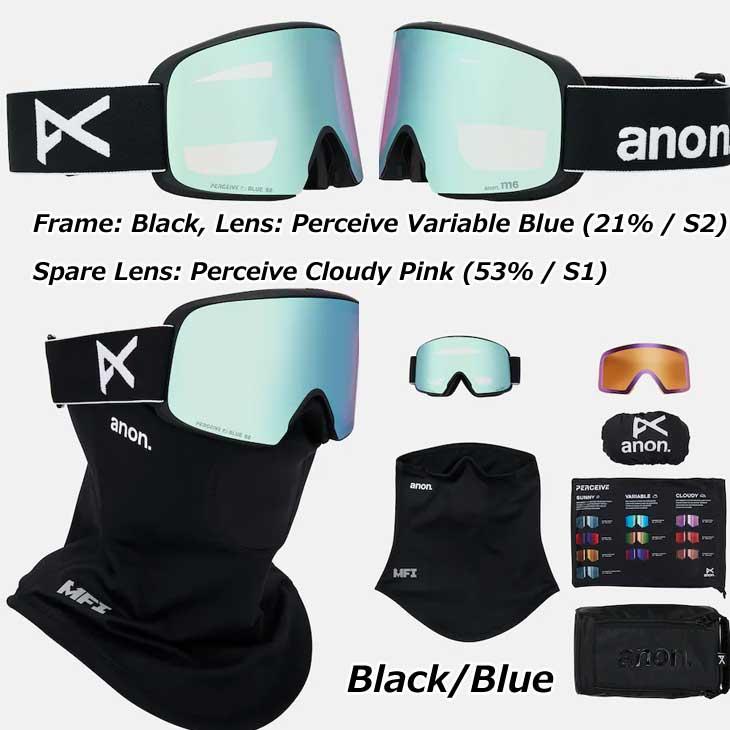 anon. 25-26 M6 BLACK ゴーグル ローブリッジ BURTON（バートン） 25-26 ANON アノン スキー&スノーボードゴーグル