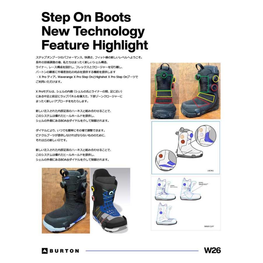 BURTON（バートン） 25-26 BURTON ステップオン メンズ Men's Highshot