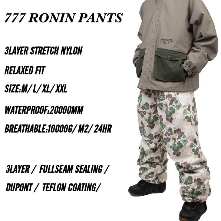 【新品未使用品】NOMADIK ノマディック 777RONIN 25-26 25-26 NOMADIK ノマディック スノボ ウェアー 777 RONIN PANTS パンツ
