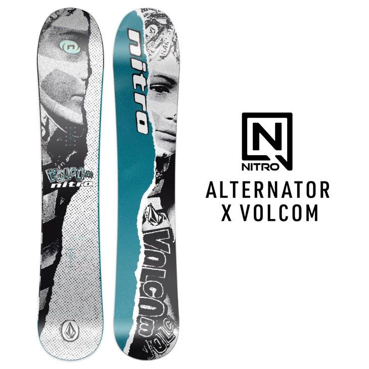 スノーボード　NITRO ナイトロ ALTERNATOR×VOLCOM 楽天市場】24-25 NITRO / ナイトロ ALTERNATOR VOLCOM オルタネーター