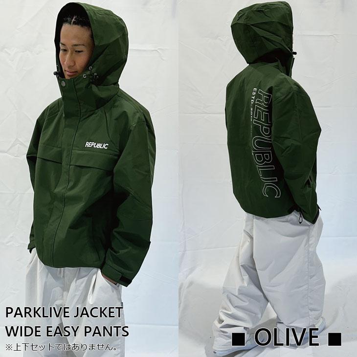 25-26 リパブリック REPUBLIC ＆ CO スノボ ウェアー ジャケット  PARKLIVE JACKET ユニセックス   ship1_7