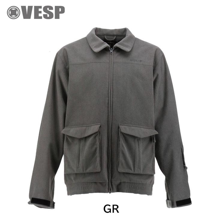 25-26 VESP べスプ スノボ ウェアー ジャケット  VPMJ1070C Corduroy Work Blouson Jacket  ユニセックス   ship1【返品種別OUTLET】の画像