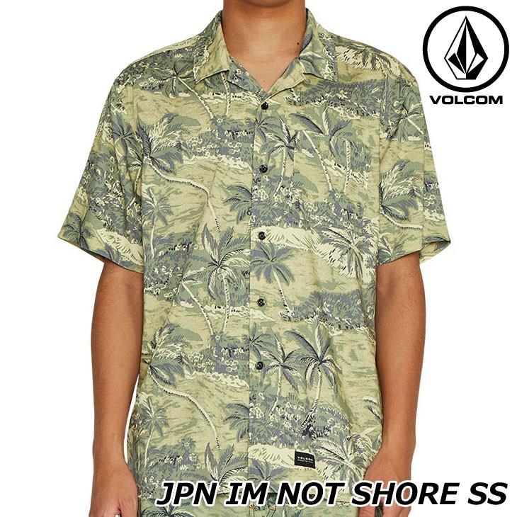ボルコム ストレッチ シャツ VOLCOM VOLCOM（ボルコム） メンズ 半袖シャツ JPN IM NOT SHORE SS A0402000