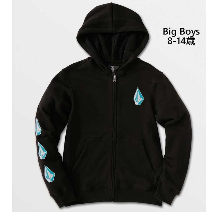 VOLCOM（ボルコム） キッズ パーカー 7-15歳 BIG BOYS ICONIC ZIP