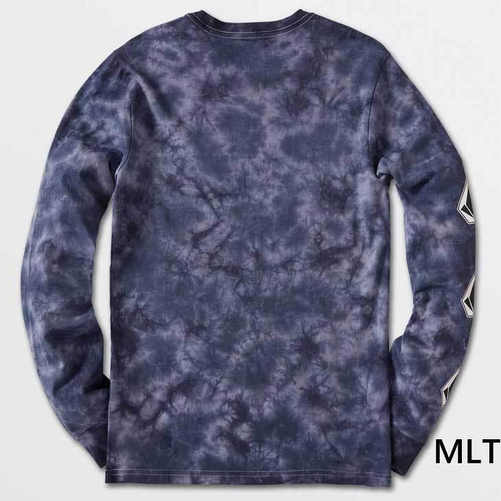VOLCOM ボルコム キッズ ロンT 7-15歳 ICONIC STONE TIE DYE L/S