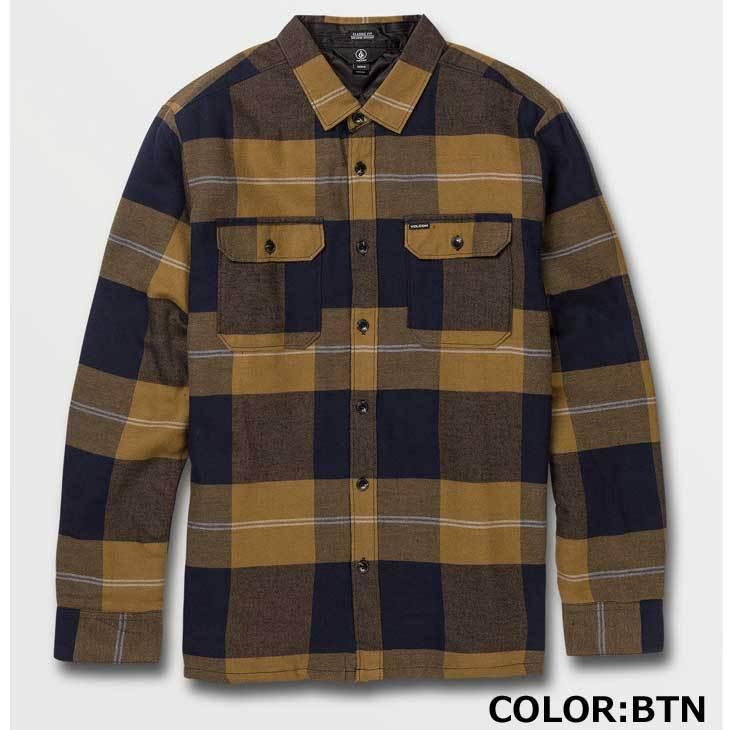 VOLCOM（ボルコム） 長袖シャツ Trademan Plaid Long Sleeve Flannel