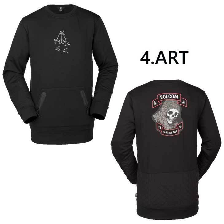 VOLCOM（ボルコム） 21-22 VOLCOM メンズ パーカー LET IT STORM CREW