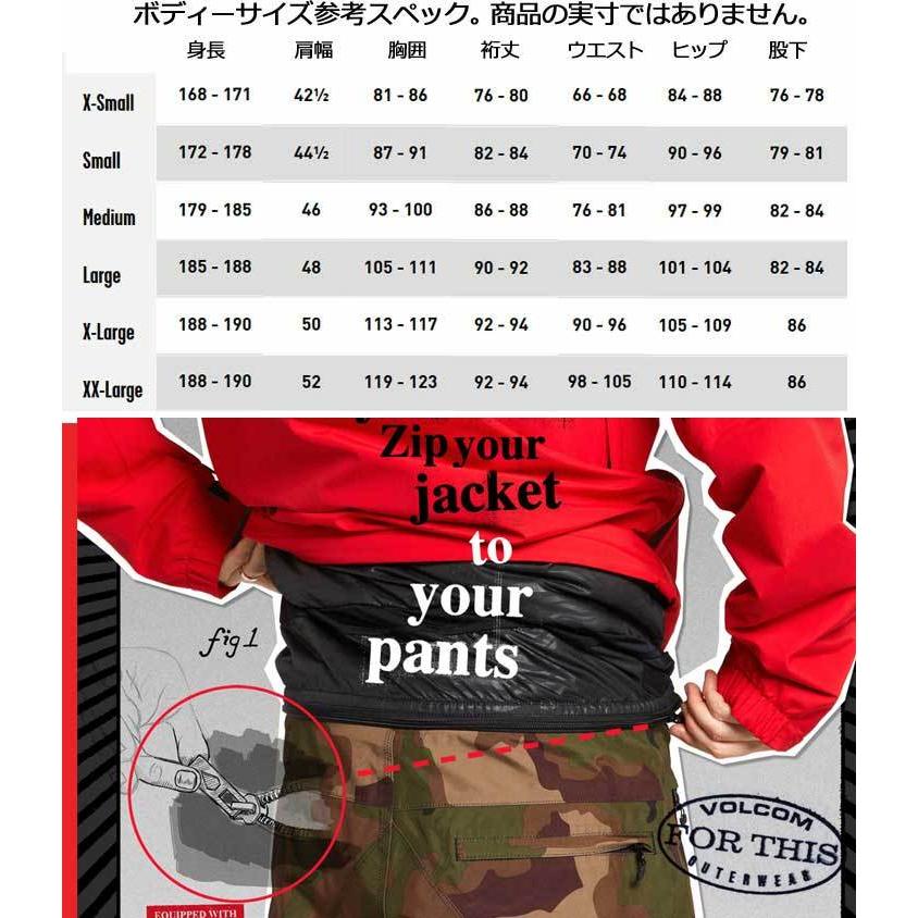 VOLCOM（ボルコム） 21-22 VOLCOM メンズ ウエアー パンツ STONE GORE