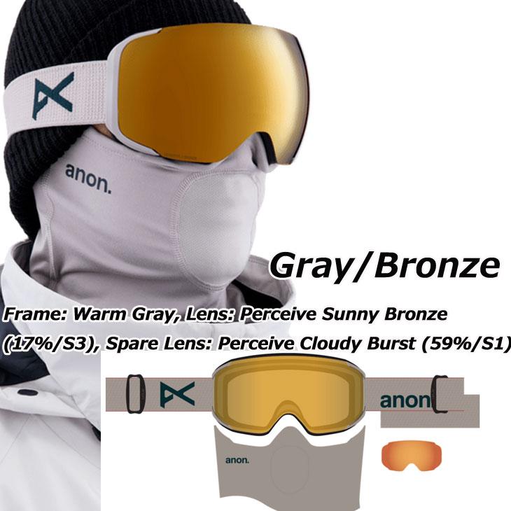 BURTON 22-23 anon アノン ゴーグル M2 Goggles Low Bridge Fit BURTON 22-23 anon アノン ゴーグル M2 Goggles Low Bridge Fit