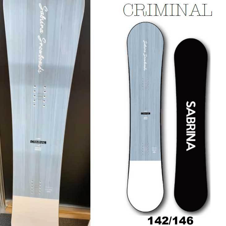 SABRINA（サブリナ） 22-23 SABRINA スノーボード CRIMINAL クリミナル