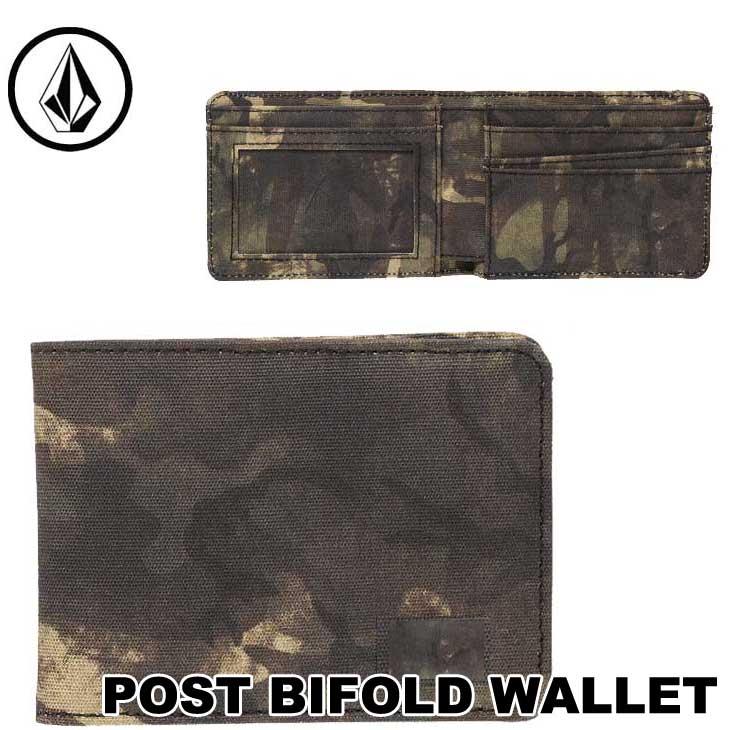 VOLCOM（ボルコム） VOLCOM 2022秋冬 財布 ウォレット POST BIFOLD WALLET D6032200 ...