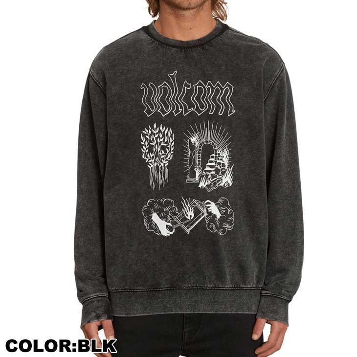 VOLCOM ボルコム メンズ トレーナー 2022秋冬 VADERETRO CREW