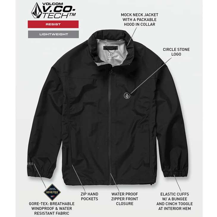 VOLCOM STONE NEO JACKET Mサイズ 2mm ブラック VOLCOM STONE NEO JACKET Mサイズ 2mm ブラック VOLCOM STONE