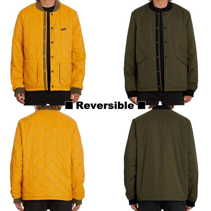 VOLCOM（ボルコム） メンズ ジャケット アウター 2022秋冬 LOOKSTER JACKET リバーシブル A1632007 ...