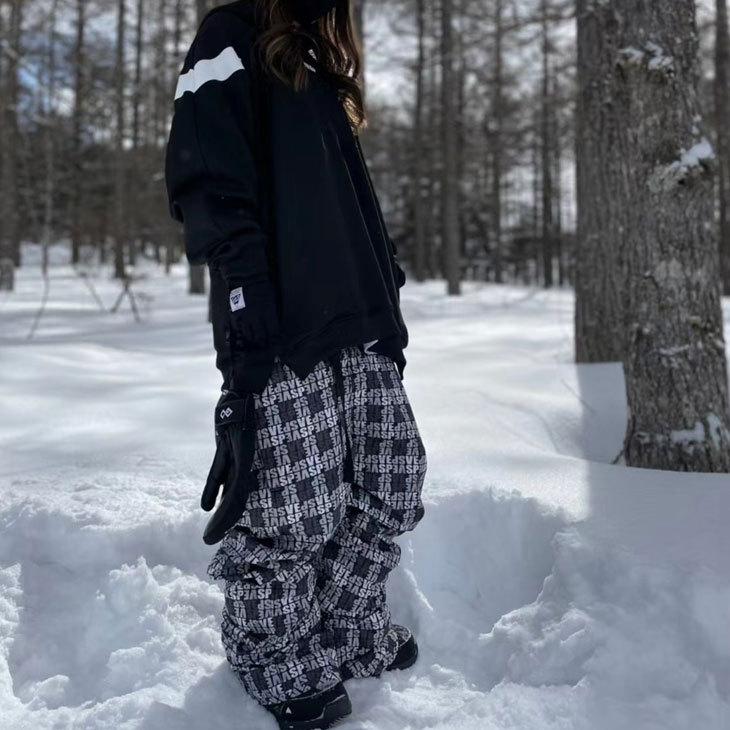 VESP べスプ ウェア VPMP1024 PRINT TRACK PANTS 22-23 LBK メンズ トラック パンツ スノーボード VESP（ベスプ） 22-23 VESP SNOW WEAR PRINT TRACK PANTS VPMP1024