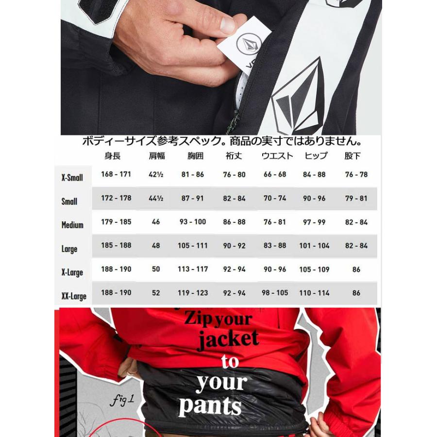 VOLCOM 22-23 スノーボード ウェア ボルコム メンズ ウエアー