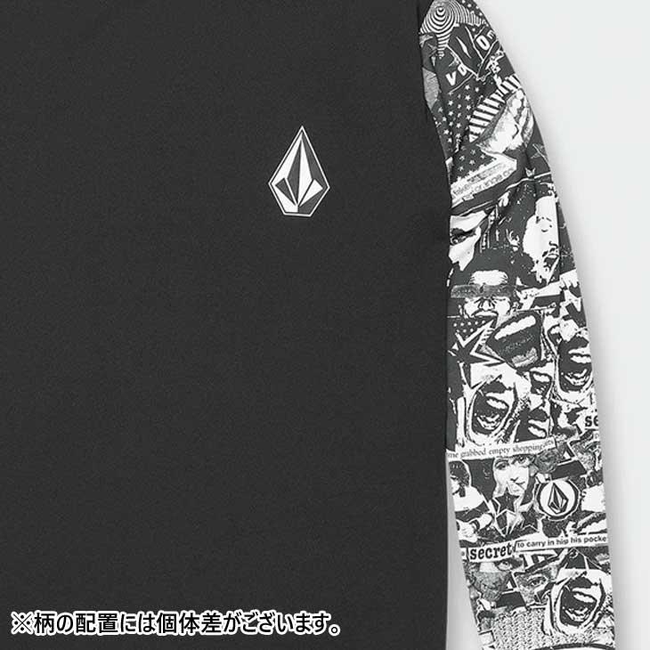 VOLCOM ボルコム ラッシュガード 長袖 メンズ 2023春夏 ICONIC STONE COLLAGE LS 23vsu ...