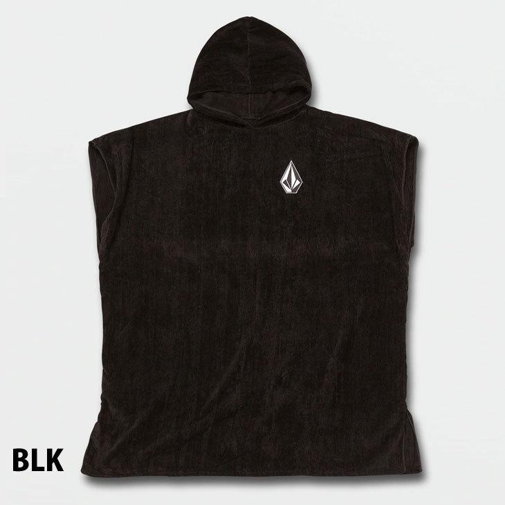 VOLCOM お着替え ポンチョ BLACK WHITE サーフィン ボルコム VOLCOM 24 ボルコム お着替えタオル お着替えポンチョ HOODED