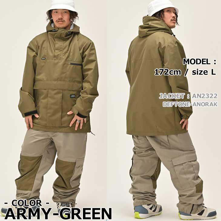 23-24 ANTHEM アンセム ウェアー パンツ  WARP CARGO PANTS AN2307 ユニセックス    ship1｜fleaboardshop｜04