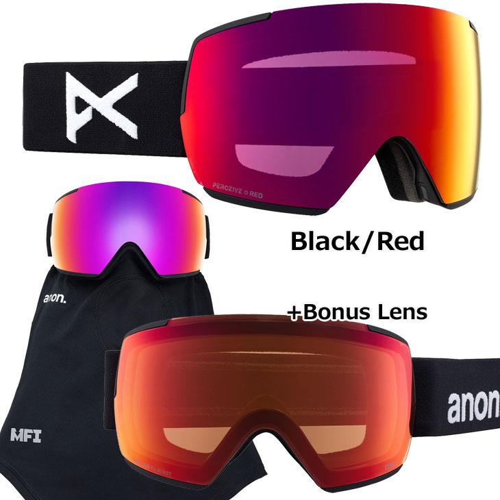 ANON M5 Low Bridge ボーナスレンズ フェイスマスク Anon M5 Low Bridge Fit Goggles | Goggles & Lenses | Anon