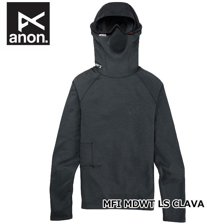 23-24 anon アノン メンズ インナーMidweight Long Sleeve Balaclava  