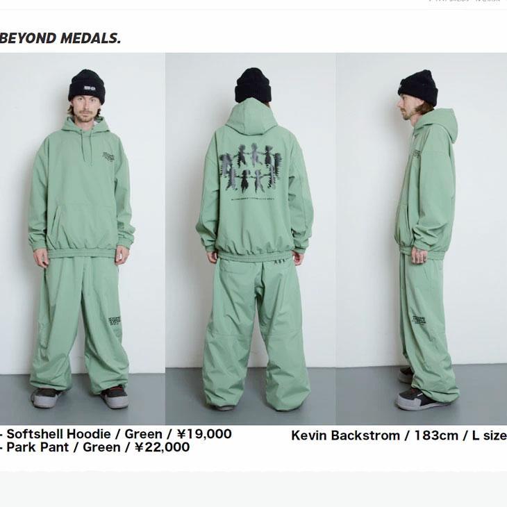 23-24 BEYOND MEDALS ビヨンドメダルズ Softshell Hoodie ソフト