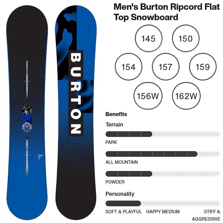 BURTON 23-24 バートン スノーボード Men's Ripcord Flat Top BURTON 23-24 バートン スノーボード Men's Ripcord Flat Top