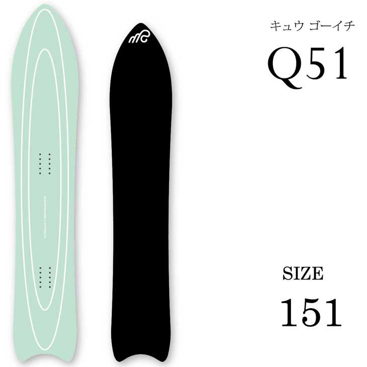 モス（MOSS） 23-24 MOSS SNOWBOARDS スノーボード Q51 キュウ