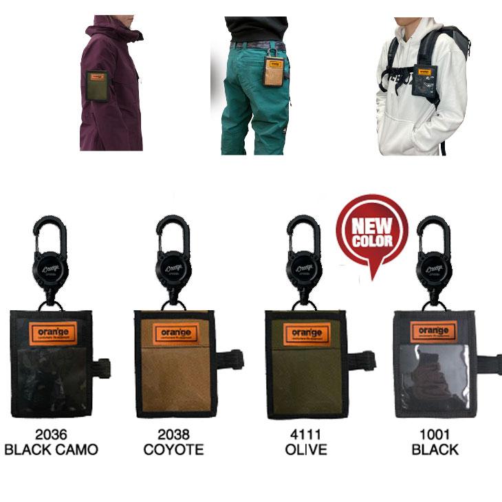 REW 23-24 ORANGE オレンジ スノボ パスケース PASS CASE - BS