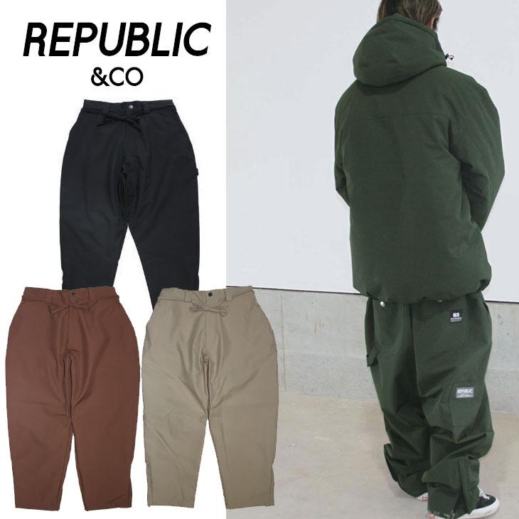 HOLIDAY 23-24 REPUBLIC＆CO リパブリック SNOW ウエアー スノーボード