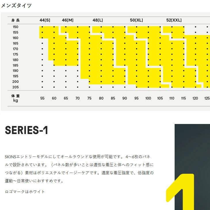 SKINS（スキンズ） SERIES-1 シリーズ ワン MENS LONG TIGHTS メンズ