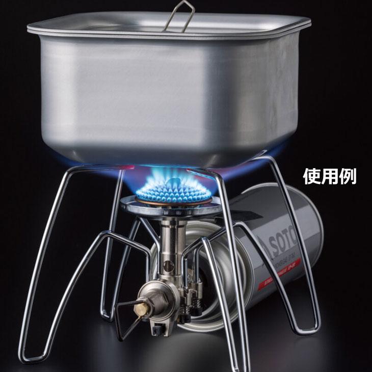 緊急値下げ ASOTO シングルバーナーコンロ 収納袋付き st310おまけ付き 緊急値下げ ASOTO シングルバーナーコンロ 収納袋付き st310