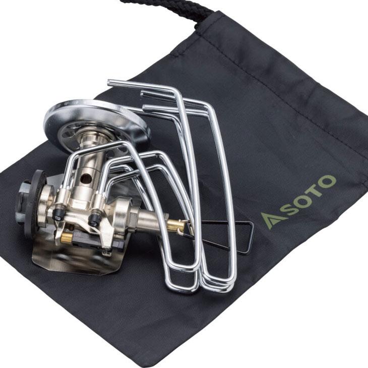 SOTO ソト コンパクト シングル バーナー ガスコンロ レギュレーター