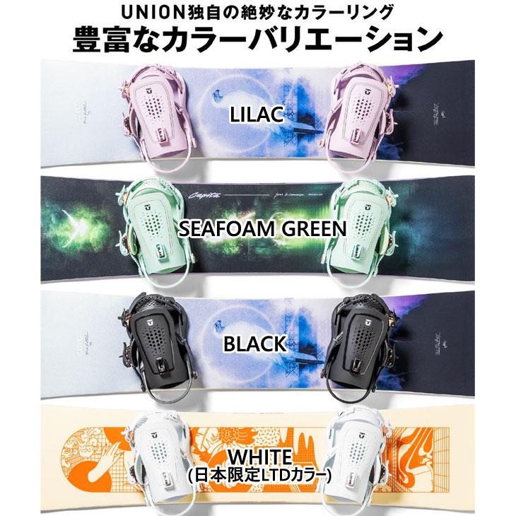 ★Mサイズ UNION トリロジー 23-24 バインディング ウィメンズ 23-24 2024 UNION ユニオン TRILOGY トリロジー スノーボード