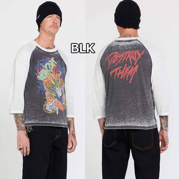VOLCOM（ボルコム） ロングTシャツ 長袖 Skate Vitals Collin Provost Raglan Short Sleeve ...