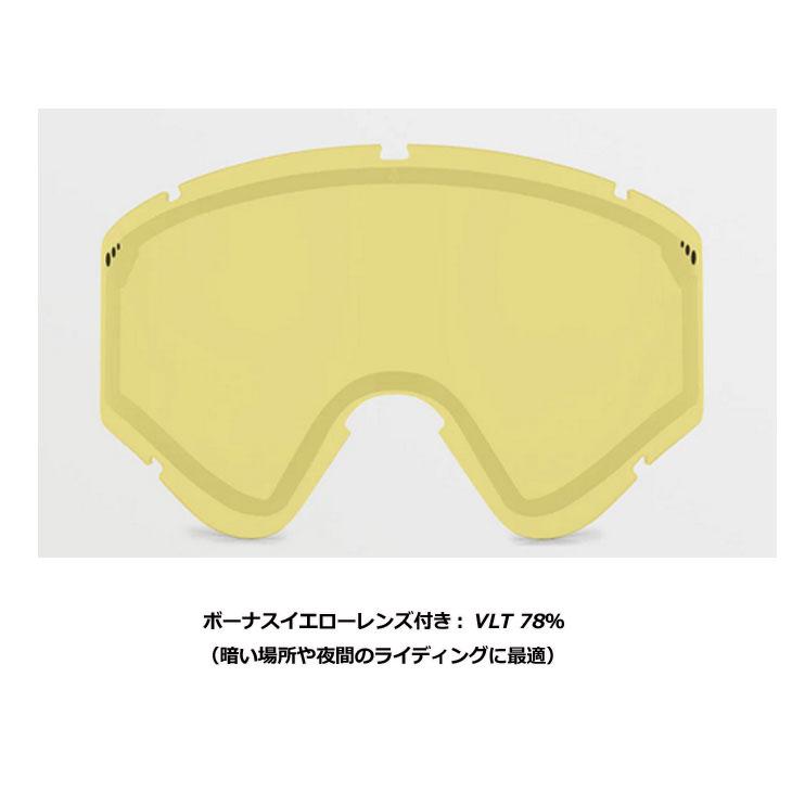 VOLCOM（ボルコム） 23-24 スノボ ゴーグル SNOW Yae Goggle