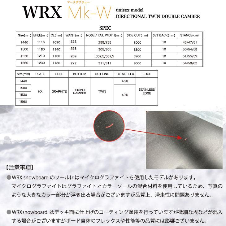 RICE28 23-24 WRX SB ダブルアール エックス スノーボード Mk-W